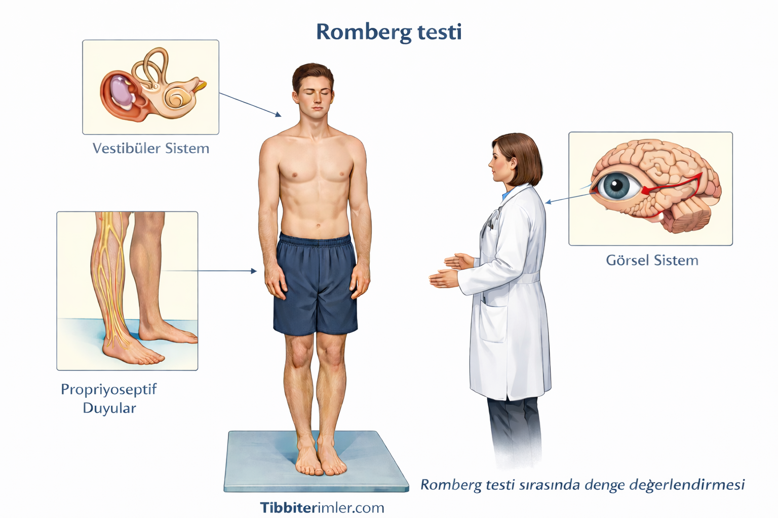 Romberg Testi Nedir? Nasıl Yapılır ve Pozitifliği Ne Anlama Gelir?